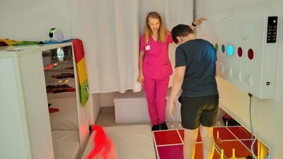 Tu dzieci znów się uśmiechają. Magiczna sala w szpitalu w Lublinie