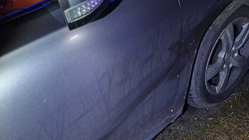 3 promile i sen na asfalcie. Cudem uniknął śmierci na drodze krajowej