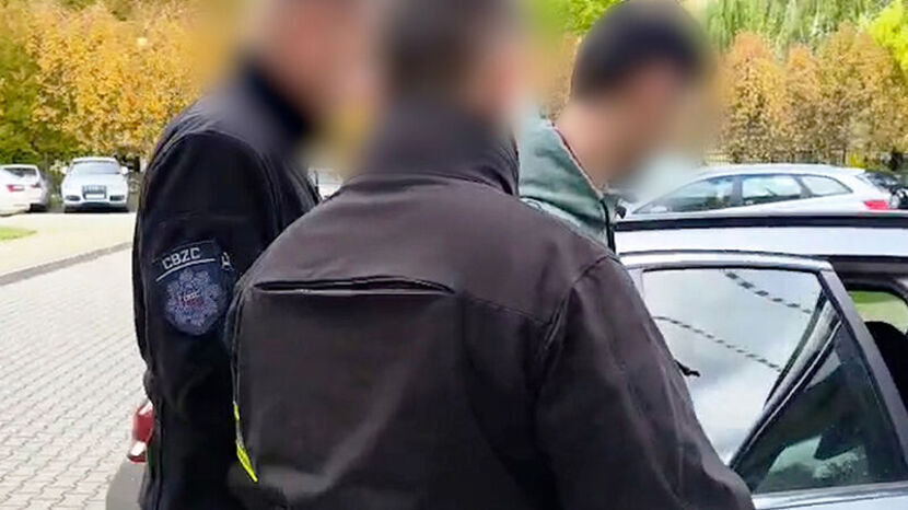 Jeden z zatrzymanych szantażystów