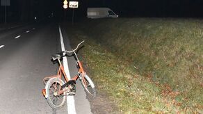 Jechał pijany i bez oświetlenia. Potrącony rowerzysta w szpitalu
