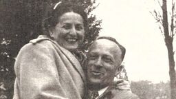 Janina z mężem Henrykiem 