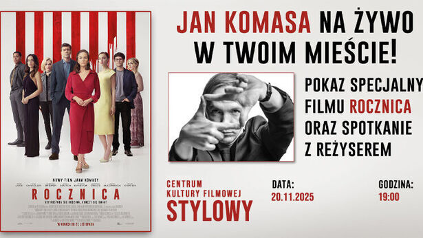 Jan Komasa w Zamościu. Reżyser przyjedzie na specjalny pokaz