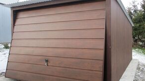 garaż blaszany z garaze.org.pl