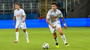 Piłkarze Dynama Kijów walczą o pierwszą bramkę w Lidze Konferencji Europy