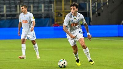 Piłkarze Dynama Kijów walczą o pierwszą bramkę w Lidze Konferencji Europy