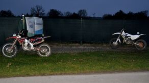 Motocykle nie były dopuszczone do ruchu