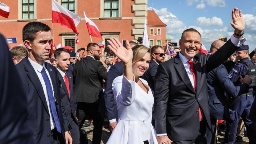Prezydent Karol Nawrocki i pierwsza dama Marta Nawrocka