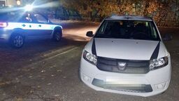 Dacia zatrzymana przez policjantów. Ukrainiec za kierownicą miał 3 promile