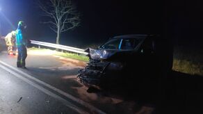 Do wypadku doszło dzisiaj wieczorem