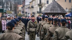 Główna część uroczystości odbyła się na Placu dr. E. Łuczkowskiego 