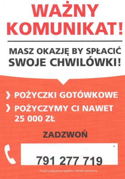 Pożyczka Biała Podlaska i okolice.