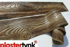 Imitacja drewna, elastyczna deska elewacyjna 