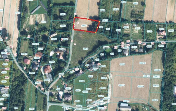 Sprzedam działkę pod zabudowę jednorodzinną /usługową/bliźniaczą o powierzchni 1500 m²