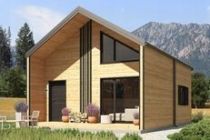 Nowy piętrowy domek do samodzielnego montażu 20m2  4m/5m